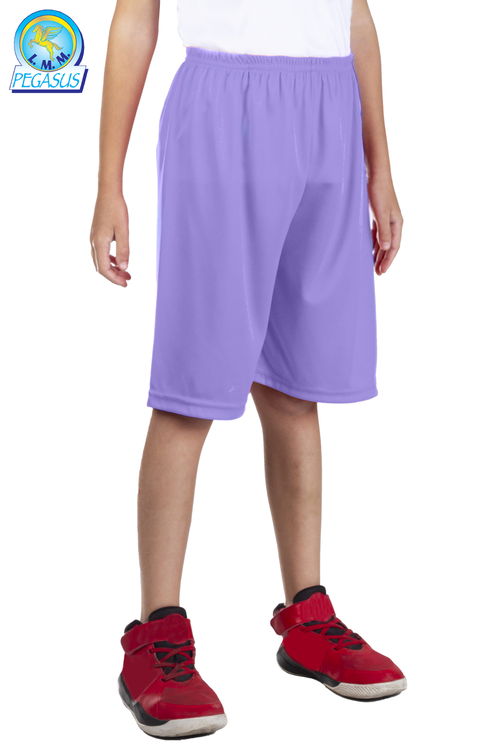 PANTALONCINI IN MAGLINA LILLA